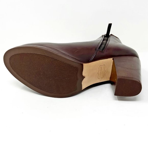 Thursday Boot Co Womens Brown Uptown Handcrafted Leather Bootie - Picture 5 of 5